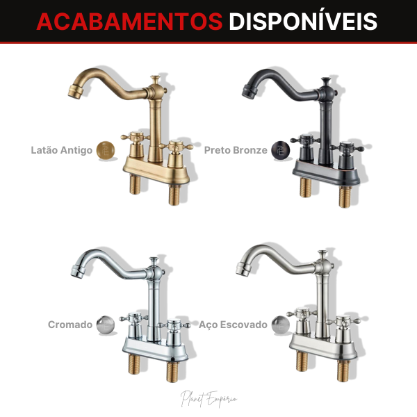 Rustic Provence Bathroom Tap - Plaemp