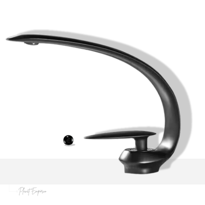 Futuristic Noir Bathroom Tap - Plaemp