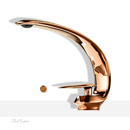 Futuristic Noir Bathroom Tap - Plaemp