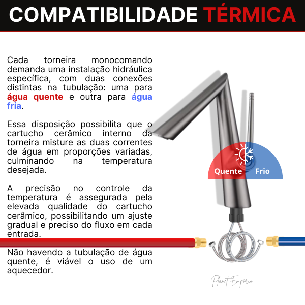 Torneira de Banheiro Angular Viena - Plaemp