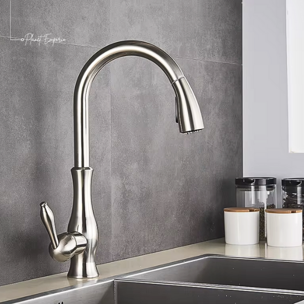 Berlin Pullout Kitchen Tap - Plaemp