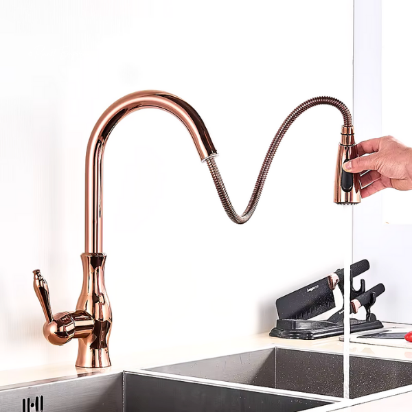 Berlin Pullout Kitchen Tap - Plaemp