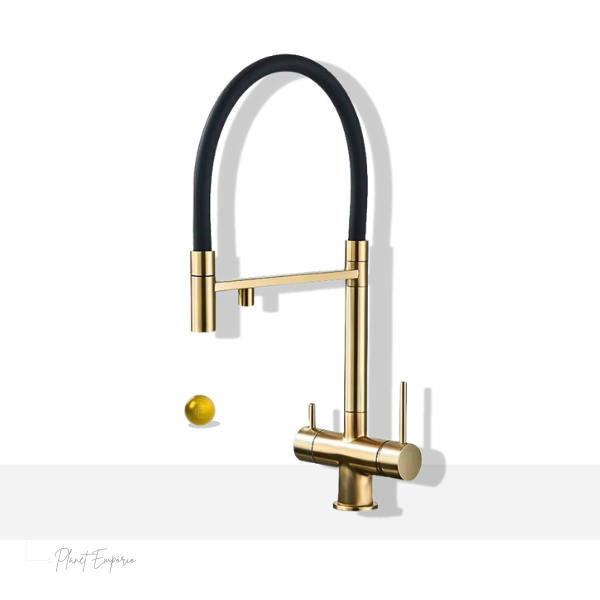 Stockholm Pulldown Kitchen Tap with Filter - Plaemp