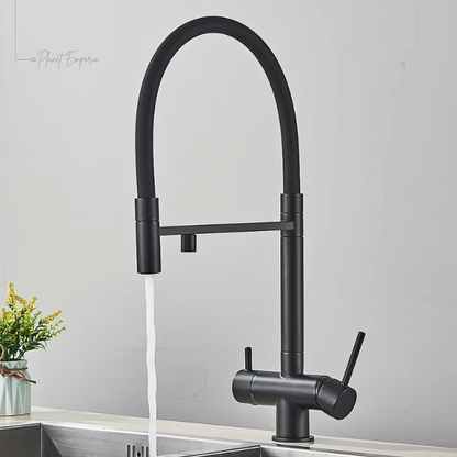 Stockholm Pulldown Kitchen Tap with Filter - Plaemp