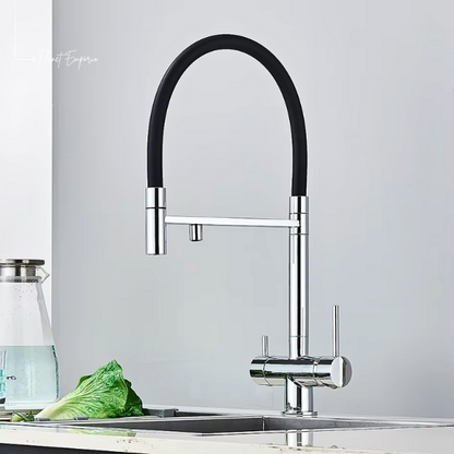 Stockholm Pulldown Kitchen Tap with Filter - Plaemp