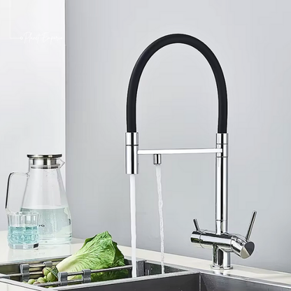 Stockholm Pulldown Kitchen Tap with Filter - Plaemp