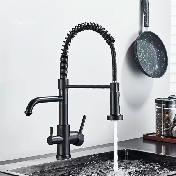 Toronto Pulldown Kitchen Tap with Filter - Plaemp